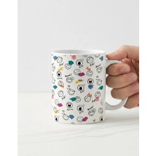 Weiler Riger Masandaki En Hareketli Parça: Mod Graffiti Porselen Kupa Bardak