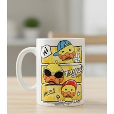 Weiler Riger Yüksek Kalite Porselen Baskılı Kupa - Tidy Duck Özel Koleksiyon