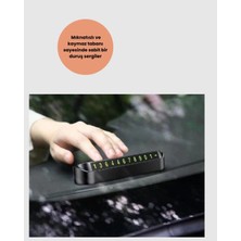 Terrien Fosforlu Işıltı ile Araç Içi Telefon Numaratörü – Güvenli Parkın Anahtarı