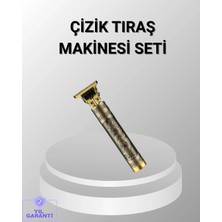 Terrien Şarjlı T Bıçaklı Saç ve Sakal Tıraş Makinesi – 3 Başlıklı, Güçlü Motorlu, 2 Saat Kul