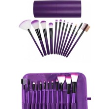 Terrien 12 Parça Makyaj Fırçası Yumuşak Kıllı Profesyonel Fırça Seti Yüksek Kaliteli Pürüzsüz