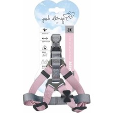 Esranın Dünyası Ayarlanabilir Triangle Göğüs Tasması (Pembe - Xs)