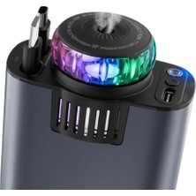 Terrien Araç Içi Nemlendirici Aromaterapi ve Hızlı Şarj Bir Arada