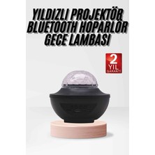 Terrien Çok Renkli Projektör Lamba Disko Topu Gece Lambası Kablosuz