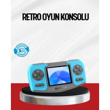 Terrien El Tipi Retro Oyun Konsolu Çocuklara Özel Portatif Oyun Makinesi