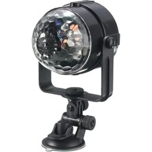 Terrien Taşınabilir ve Dayanıklı Plastik Kristal LED Disko Işığı