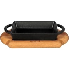 Esranın Dünyası Dökme Demir Pişirme Kabı, Dikdörtgen Ölçüler