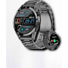 Terrien Suya Dayanıklı Dokunmatik Akıllı Saat Bluetooth 5.0, Sesli Asistan ve Sağlık Takibi