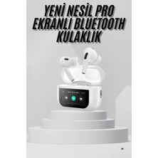 Terrien Dokunmatik Ekranlı Air Pro 2 Anc Kulaklık Kablosuz Çok Fonksiyonlu
