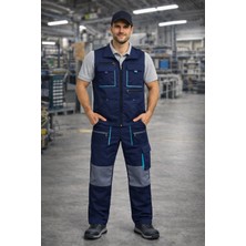 Eser x Workwear Odin Pantolon Yelek Iş Takımı Bol Cepli