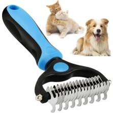 Esranın Dünyası Çift Taraflı Metal Dişli Evcil Hayvan Bakım Fırçası