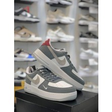 Favorispor Air Force 1 Low "retro Vibes" Gri/bordo