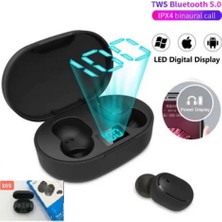 Uravas Store E6S Kablosuz Kulaklık Dijital Göstergeli Bluetooth Kulaklık 5.0