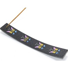 Uravas Store Obsidian Taşı Kayık Tütsülük Model 5