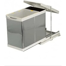 Esranın Dünyası 20+1 Litre Kapasiteli Raylı Dolap Içi Mutfak Çöp Kovası