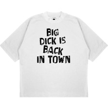 Pure Effect Unisex Oversize Im Very Vulnerable Baskılı Boxy Fit Kalın Kumaşlı T-Shirt