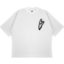 Pure Effect Unisex Oversize Corteız Silah Baskılı T-Shirt