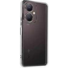 Uravas Store Y27 Kılıf Lensli Silikon - Gümüş