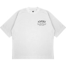 Pure Effect Unisex Oversize Imagınatıon Yazı Baskılı Boxy Fit Kalın Kumaşlı (240GSM) T-Shirt