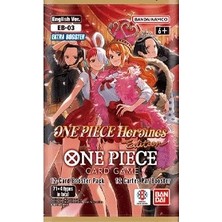 Bandai One Piece Heroines Edition EB03 Booster Kahraman Kadınlar Sürümü Paketi - (Eb-03)- Ingilizce 12 Kart