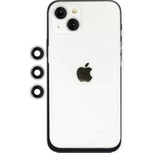 Uravas Store Iphone 14 Shine Kamera Lens - Gümüş
