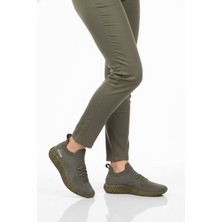Pierre Cardin Haki Fileli Hafif Kolay Giyilebilir Unisex Spor Ayakkabı PC-32711 G