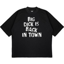 Pure Effect Unisex Oversize Im Very Vulnerable Baskılı Boxy Fit Kalın Kumaşlı T-Shirt