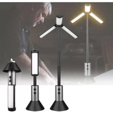 Uravas Store Teleskopik Şarj Edilebilir Çadır Kamp Işığı