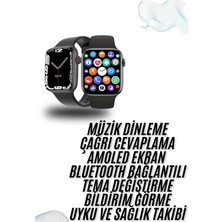 Uravas Store Plastik Kordonlu Atışı Uyku Takibi Çağrı Cevaplayabilen Akıllı Saat