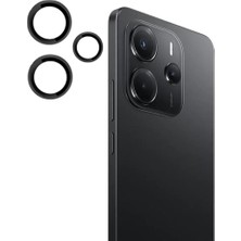 Uravas Store Redmi Note 14 4g Pvd Metal Kamera Lens - Siyah