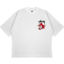 Pure Effect Unisex Oversize Hokkabaz Baskılı T-Shirt