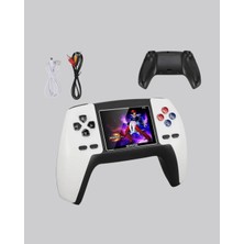 Venüs Shopping 520 Klasik Oyunlu P5™ Controllerview Retro Konsol – Şarjlı,  Ergonomik Tasarım