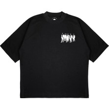 Pure Effect Unisex Oversize Reservoır Dogs Tv Show Baskılı Boxy Fit Kalın Kumaşlı (240GSM) T-Shirt