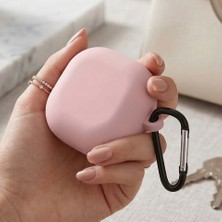 Basias Samsung Galaxy Buds 4 - Galaxy Buds 4 Pro Kılıf  Mat Silikon Kancalı