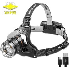 Uravas Store PS-8002 Sensörlü Zoomlu Profesyonel Şarjlı Kafa Lambası