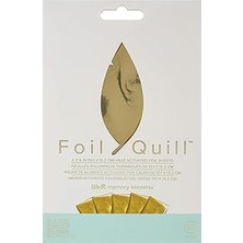 Uravas Store We R Memory Keepers 660667 Isı Etkinleştirilebilir Folyo, Stieglitz, Foil Quill Transfer Folyosu, 5