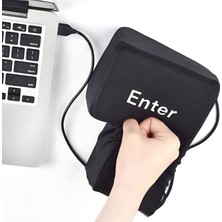Forzacase USB Büyük Enter Tuşu Yastık Eğlenceli Ofis Gadget Stres Azaltıcı Masaüstü Tuş - FC1205