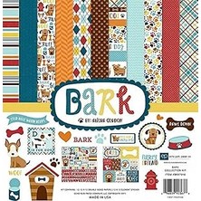 Uravas Store Echo Park Bark 30 cm x 30 cm Koleksiyon Paketi BK97016