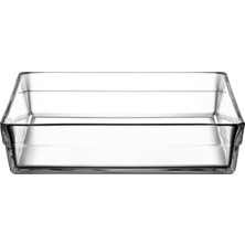 Esranın Dünyası Borcam Fırın Tepsisi 4100 cc - Kare Tepsi, Hediye Kutulu