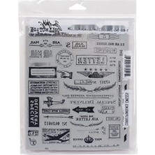 Esranın Dünyası Statik Yazışma Için Mounted Damga Seti