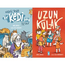 Timaş Çocuk Nazoşi Teyze Bir Kedi Daha Istiyor ve Uzun Kulak (Anıl Basılı)