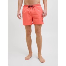 Jack & Jones Jpstmauı Jjswım Erkek Somon Mercan Deniz Şortu 12272776