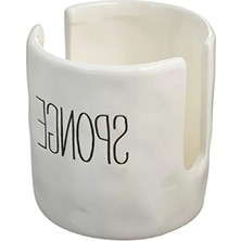 Esranın Dünyası Seramik Mutfak Tabağı Sünger Tutucu - 8,9 cm x 7,6 cm