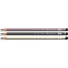 Uravas Store Faber-Castell Young Mercanlı Kk Hb Üçg 6'lı (Fsc), Kurşun Kalem
