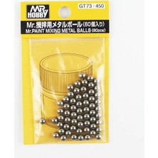 Mr. Hobby Mr.hobby Gt-73 Paslanmaz Çelik Bilyalar, 4.76 Mm. 60 Adet