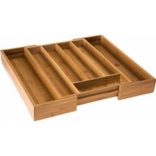 Bambu Ayarlanabilir Çekmece Içi Kaşıklık & Çekmece Içi Organizer  (25*35*5 / 39*35*5)