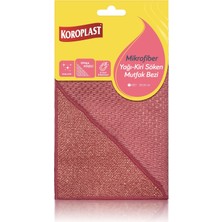 Koroplast Yağ ve Kir Söker Mutfak Bezi 30X30 cm - Ovma Köşeli