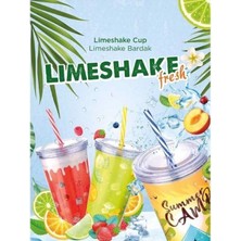 MiraLive Cool Lime Bardağı - Limeshake Bardak 600 ml
