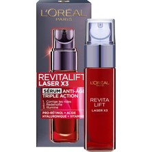 Delixa L’oré L'oreal Yaşlanma Karşıtı Serum Revitalift Lazer X3 30 ml 3600522249597