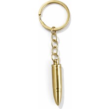 Haki Store Özel Tasarımlı Mini Çakı Anahtarlık Gold Renk - Paslanmaz Çelik Bıçaklı Dekoratif Cep Çakısı